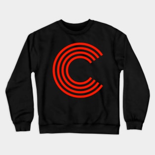 Letter C beautiful letters Crewneck Sweatshirt